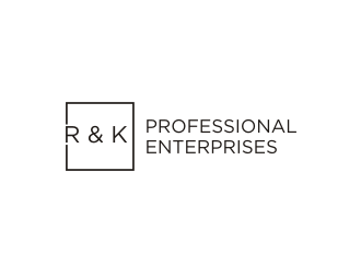 R & K Professional Enterprises logo design by Franky.