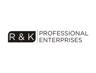 R & K Professional Enterprises logo design by Franky.