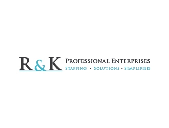 R & K Professional Enterprises logo design by Fear