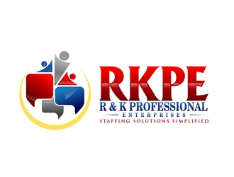 R & K Professional Enterprises logo design by DreamLogoDesign