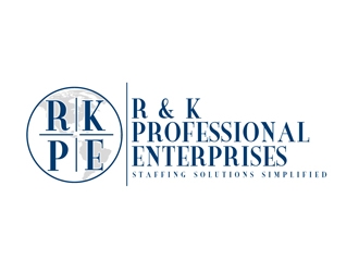 R & K Professional Enterprises logo design by DreamLogoDesign