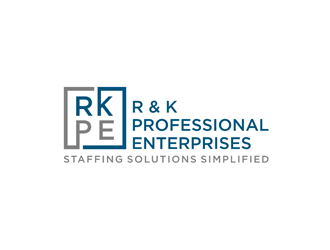 R & K Professional Enterprises logo design by bomie
