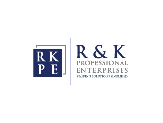 R & K Professional Enterprises logo design by zoki169
