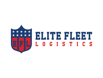 ELITE FLEET LOGISTICS logo design by salis17