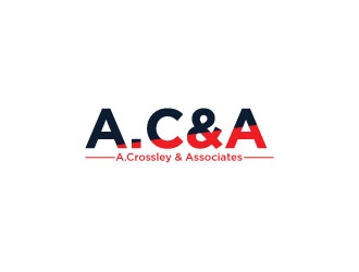 A. Crossley & Associates logo design by Erasedink