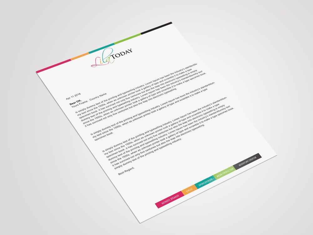 Lila Today logo design by aamir