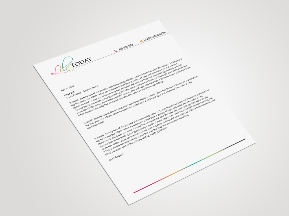 Lila Today logo design by aamir