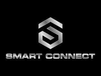 Smart Connect logo design by ubai popi