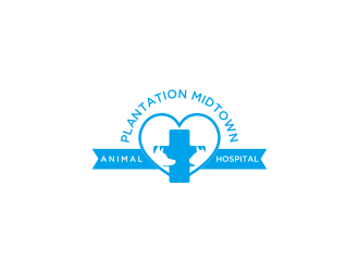 Plantation Midtown Animal Hospital logo design by afra_art