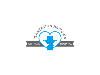 Plantation Midtown Animal Hospital logo design by afra_art