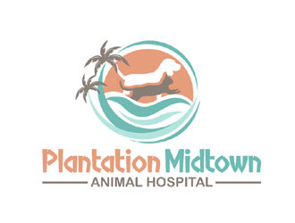 Plantation Midtown Animal Hospital logo design by ingepro