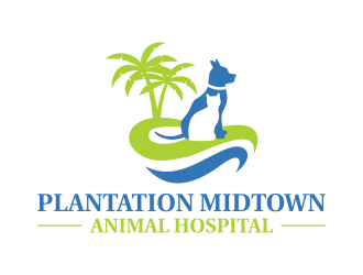 Plantation Midtown Animal Hospital logo design by ingepro