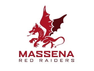 Massena Red Raiders logo design by nehel