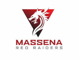 Massena Red Raiders logo design by nehel