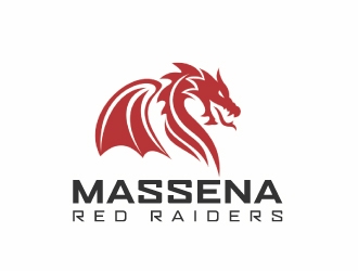 Massena Red Raiders logo design by nehel