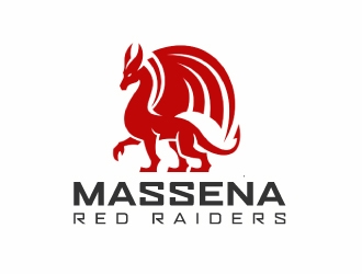 Massena Red Raiders logo design by nehel