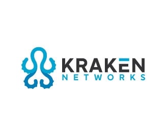 Kraken Networks logo design by REDCROW