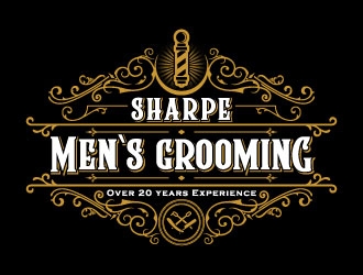 Sharpe Mens Grooming logo design by daywalker