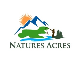 Natures Acres logo design by Dawnxisoul393