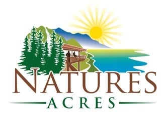 Natures Acres logo design by logoguy