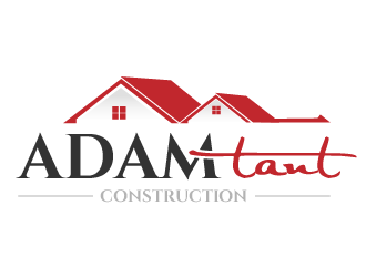 Adam Tant Construction logo design by grea8design