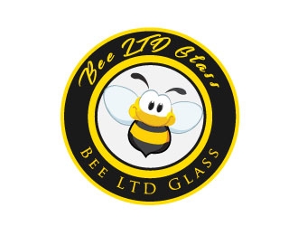 Bee LTD Glass logo design by samuraiXcreations