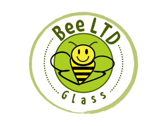 Bee LTD Glass logo design by Greenlight