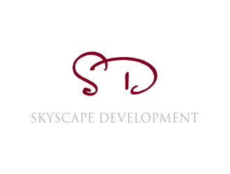 Skyscape Development logo design by tukangngaret