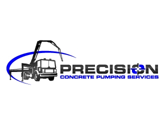 Precision Concrete Pumping Services logo design by jaize