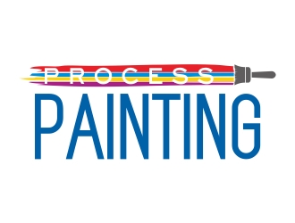 Process Painting logo design by cikiyunn