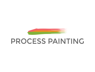 Process Painting logo design by tukangngaret