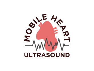 Mobile Heart Ultrasound logo design by BlessedArt