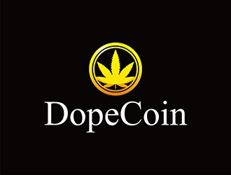 DopeCoin logo design by gitzart