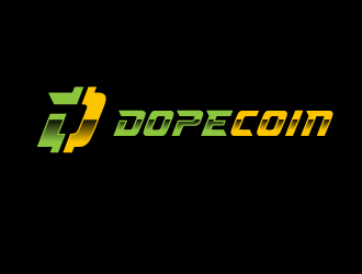 DopeCoin logo design by dondeekenz