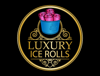 LUXURY ICE ROLLS logo design by fastsev