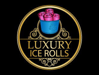 LUXURY ICE ROLLS logo design by fastsev