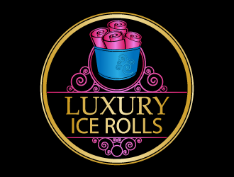 LUXURY ICE ROLLS logo design by fastsev