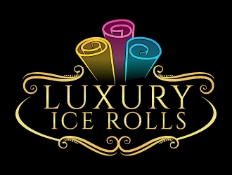 LUXURY ICE ROLLS logo design by jaize