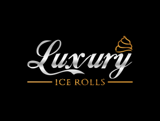 LUXURY ICE ROLLS logo design by akhi