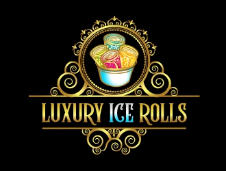 LUXURY ICE ROLLS logo design by aRBy