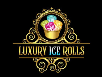 LUXURY ICE ROLLS logo design by aRBy