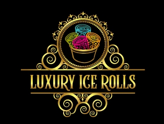 LUXURY ICE ROLLS logo design by aRBy
