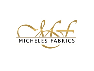 Micheles Fabrics logo design by uttam