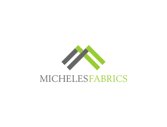 Micheles Fabrics logo design by senandung