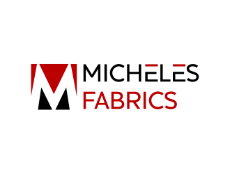 Micheles Fabrics logo design by Girly