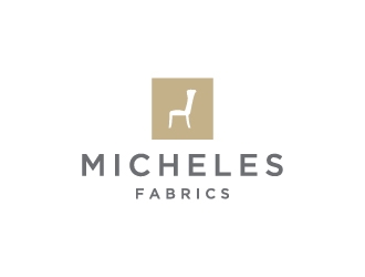 Micheles Fabrics logo design by Fear
