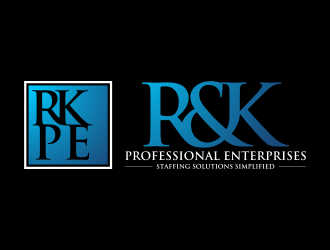 R & K Professional Enterprises logo design by ekitessar