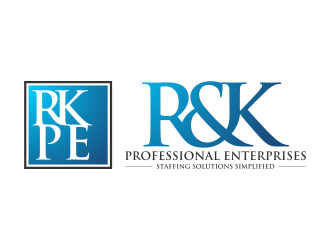 R & K Professional Enterprises logo design by ekitessar