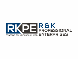 R & K Professional Enterprises logo design by ubai popi