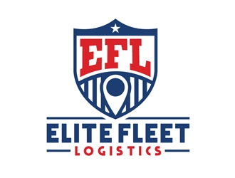 ELITE FLEET LOGISTICS logo design by DreamLogoDesign
